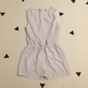 White romper